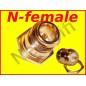 Connettore N-female a ghiera