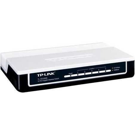 Conmutador Gigabit de 5 puertos TL-SG1005D 10/100/1000Mbps