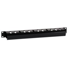 Panel horizontal fairlead 1U rack cabinet 19"