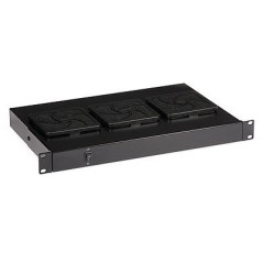 Grupo 3 ventiladores 1U para armario rack 19"