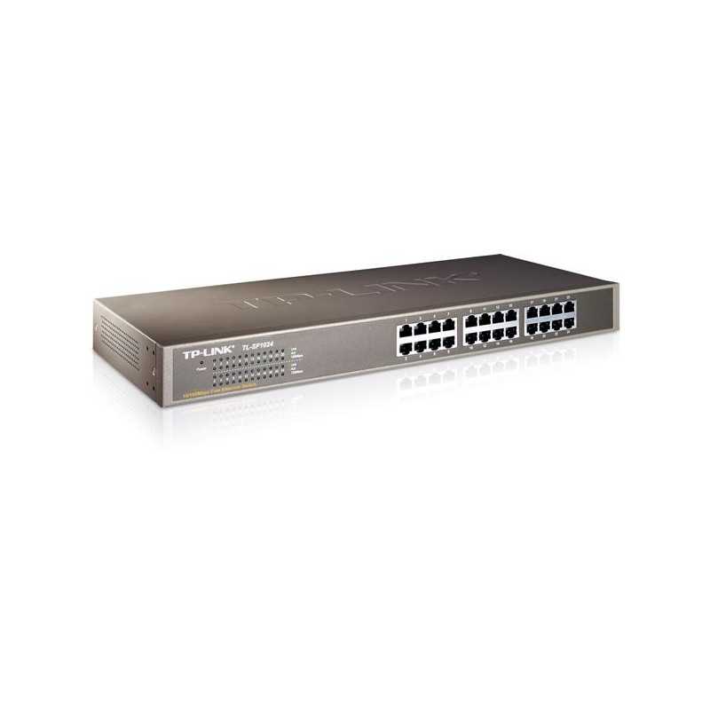 Switch 24 ports Rack TL-SF1024 10/100Mbps Tp-link Switch 24 ports Rack TL-SF1024 10/100Mbps Tp-link