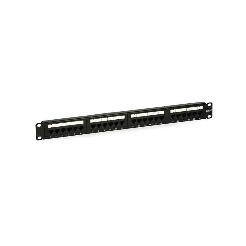 Patch Panel 1U 24 Ports Cat.5e RJ45 Patch Panel 1U 24 Ports Cat.5e RJ45