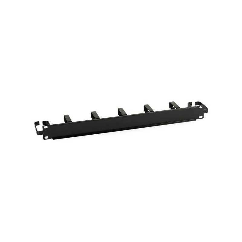 Panel horizontal cable management 7 rings 1U for rack 19" Panel horizontal cable management 7 rings 1U for rack 19"