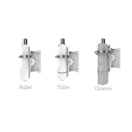 kit staffa montaggio bullet ubiquiti tube alfa network groove mikrotik