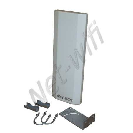 Antenna settoriale Dual Band 2,4/5GHz 17dbi
