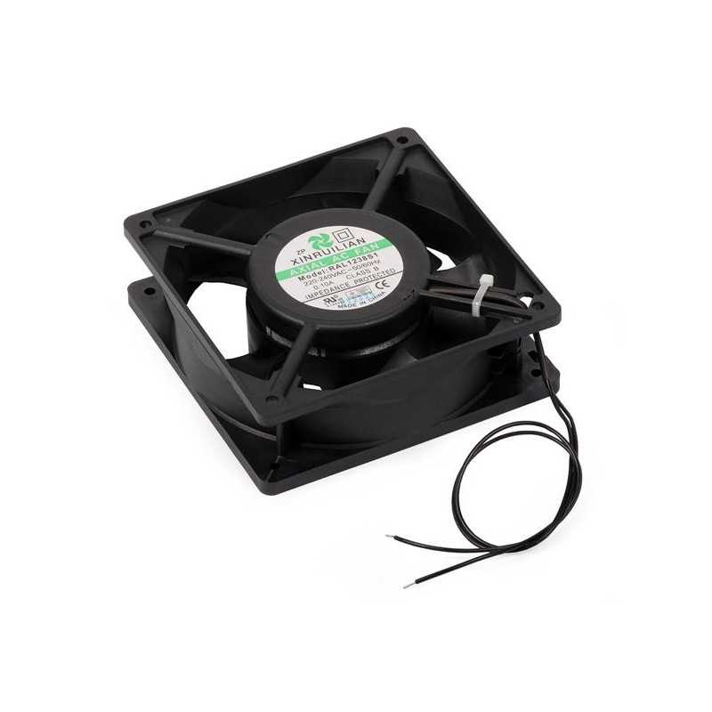 Single fan for rack cabinet 19"