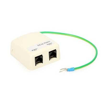 Protector contra sobretensiones de red Ethernet RJ45 para líneas PoE
