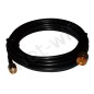 Extension cable for RF240 N-male wifi antennas: RP-TNC male
