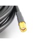 Câble rallonge antenne WiFi SLL240 / RF240 RP-SMA mâle → N mâle Câble rallonge antenne WiFi SLL240 / RF240 RP-SMA mâle → N mâle
