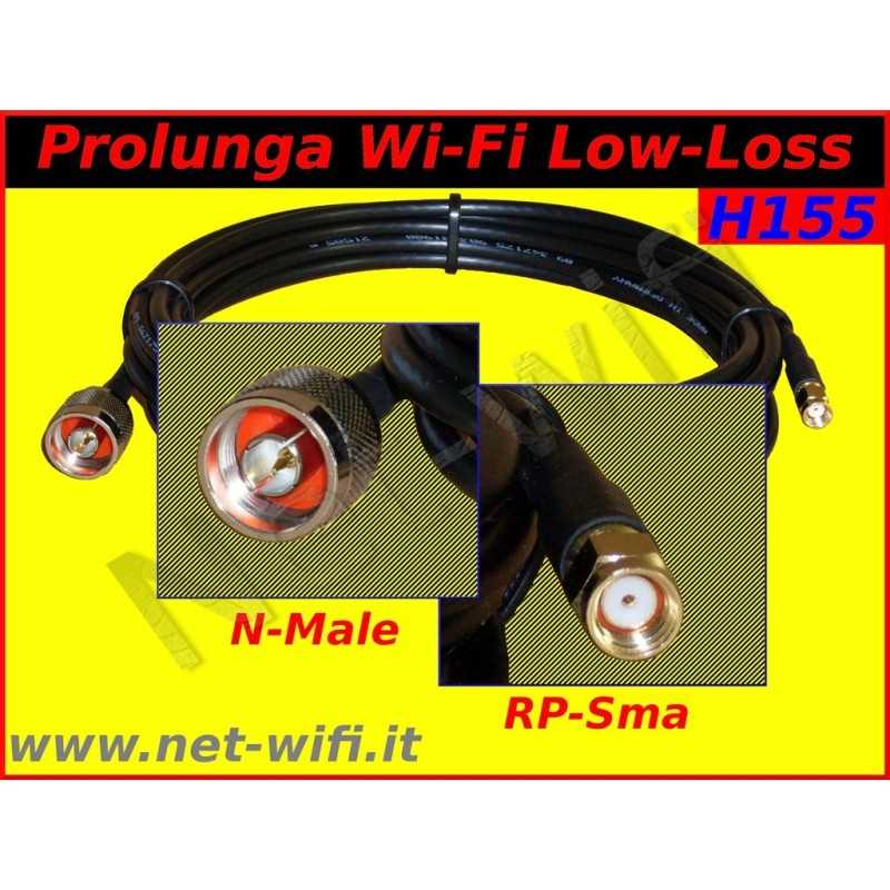 Extensión H155 RP-SMA: N-macho Extensión H155 RP-SMA: N-macho