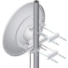 Antenna Disco Ubiquiti 24dBi 2,4GHz