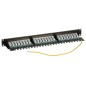 Patch Panel 1U 24 Puertos Cat.5e FTP RJ45 Patch Panel 1U 24 Puertos Cat.5e FTP RJ45
