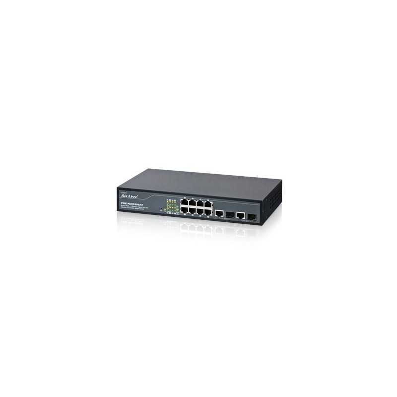 Network Switch PoE Airlive POE-FSH1008AT Network Switch PoE Airlive POE-FSH1008AT