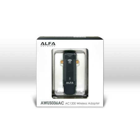 AWUS036AC Adaptador USB 802.11ac de doble banda Alfa Network