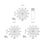 APA-M25 antenna a pannello indoor Dual Band 10/8 dBi Alfa Network APA-M25 antenna a pannello indoor Dual Band 10/8 dBi Alfa Network