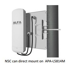 APA-L5814M 5 GHz MiMo Alfa Network Panelantenne