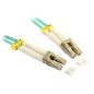 Multimodal optical fiber patch cord 2xLC + 2xLC duplex cable OM3 Multimodal optical fiber patch cord 2xLC + 2xLC duplex cable OM3