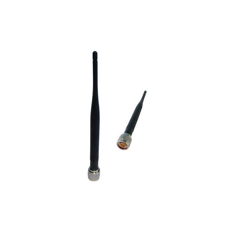 Antenna 5dBi connettore N-male dual band 2,4/5GHz