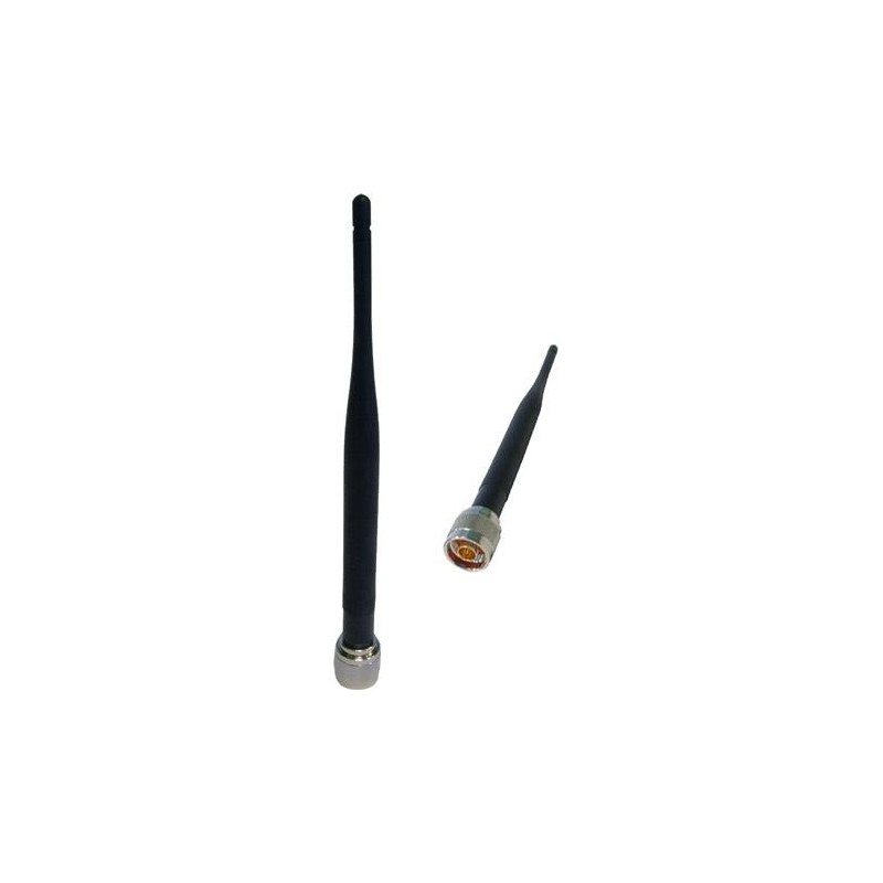 Connecteur N-mâle double bande 2,4/5 GHz Antenne 5 dBi
