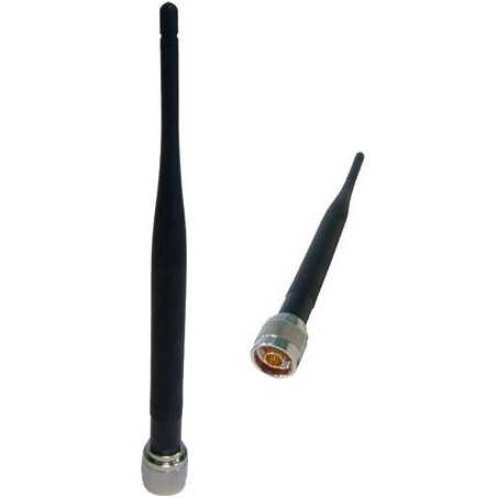 Antena de 5dBi con conector N-macho de doble banda de 2,4/5 GHz