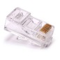 100 connectors plug RJ45 for network ethernet cable solid UTP