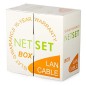Network cable UTP, PVC, Cat. 5e Solid Grey (Indoor)