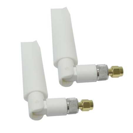 2x antena omnidireccional 4G LTE 3G 8dBi