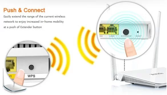 WPS-Range-Extender-Funktion