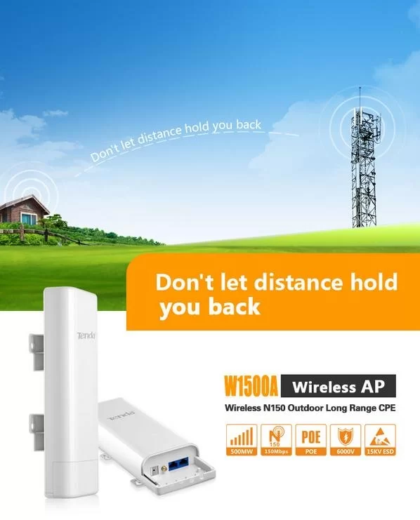 Antena Wifi de alta potencia para exteriores, CPE extensor/Wifi