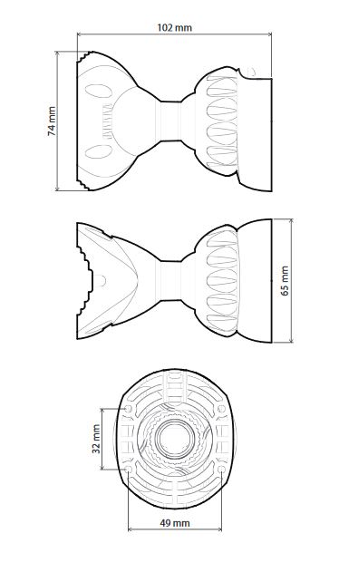 Abmessungen NanoBracket