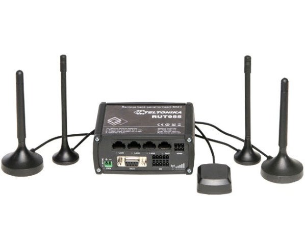 Rut955 teltonika router 4g lte gps