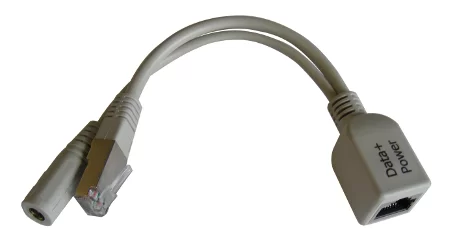 adaptador de inyector poe 10 100 mbps lan ethernet